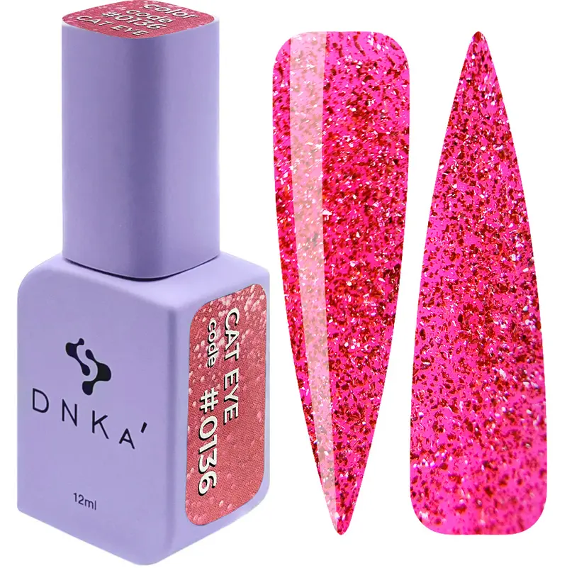 DNKa' Esmalte en Gel Ojos de Gato #0136 / #0009, 12 ml
