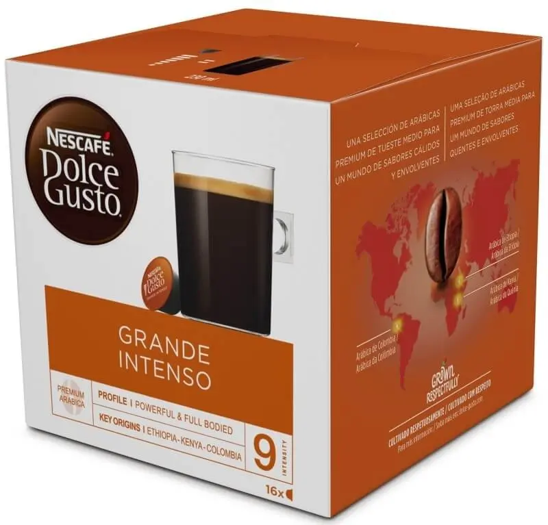 Dolce Gusto Grande Intenso 16 Cápsulas