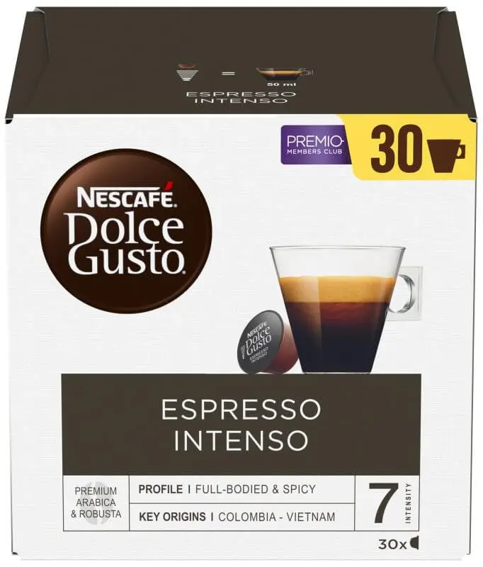 Dolce Gusto Nescafé Espresso Intenso 30 Cap