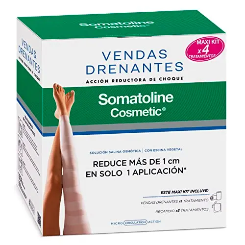 Drenante Vendas Maxi Kit Lote 4 pz - Somatoline