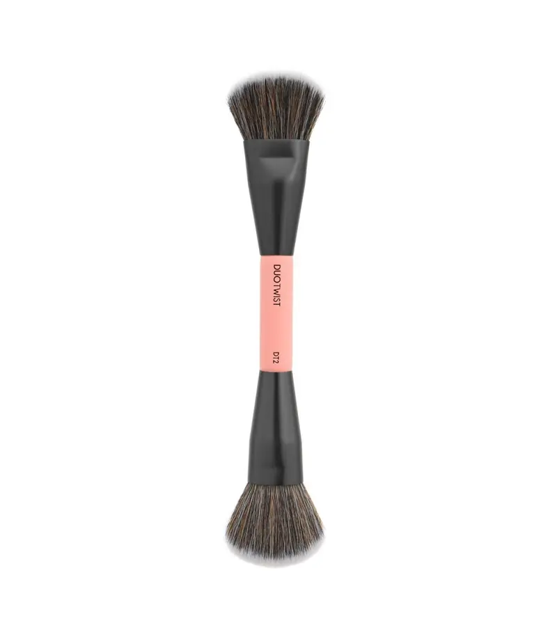 DUO TWIST DT2 - Brocha doble multifunción para rostro completo - MAIKO