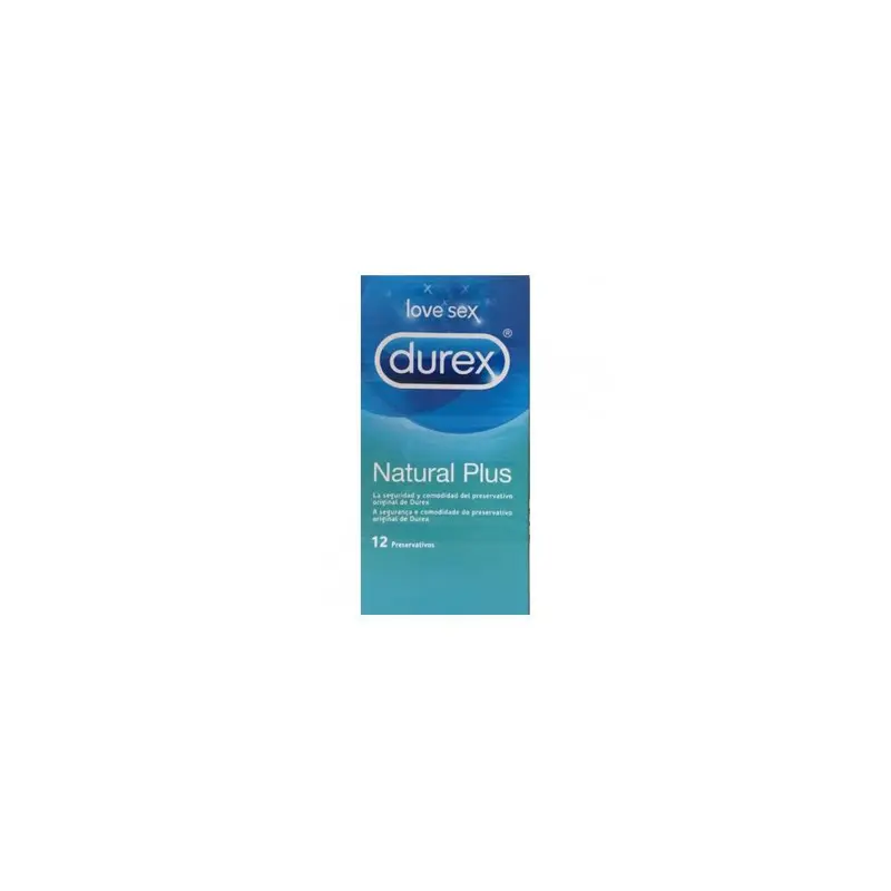 Durex natural plus 12 un.