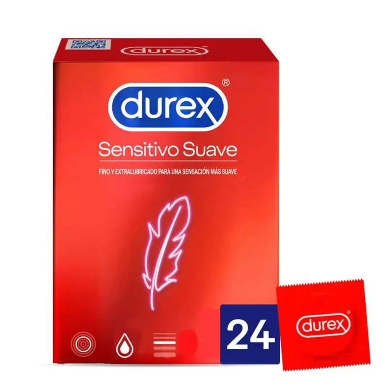 Durex sensitivo suave 24uni