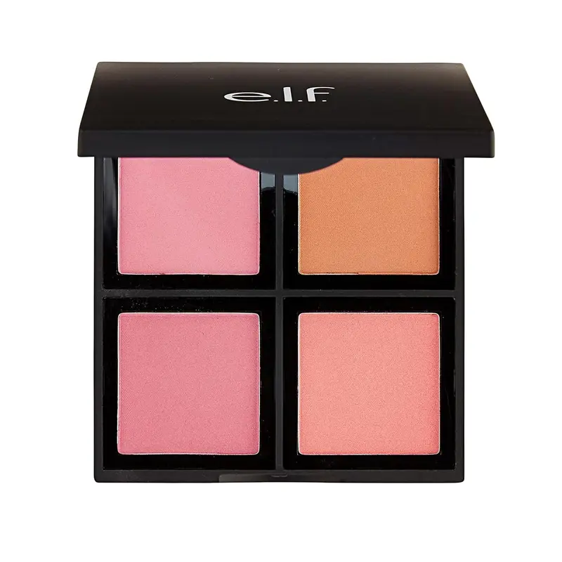 E.L.F Powder Blush Palette – 4 Shades