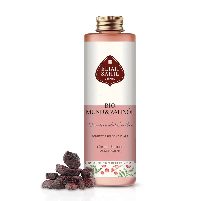 Eliah Sahil Aceite Bucal Orgánico con Sangre de Dragón y Salvia 100ml