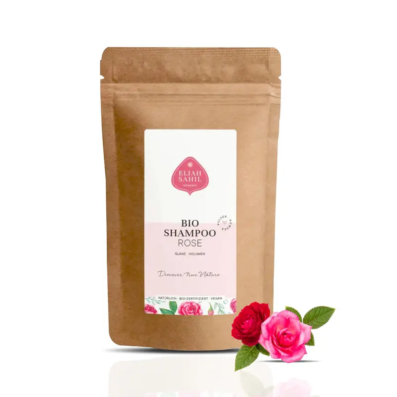 Eliah Sahil Champú en Polvo de Rosas Reparador - Recarga Ecológica 250g