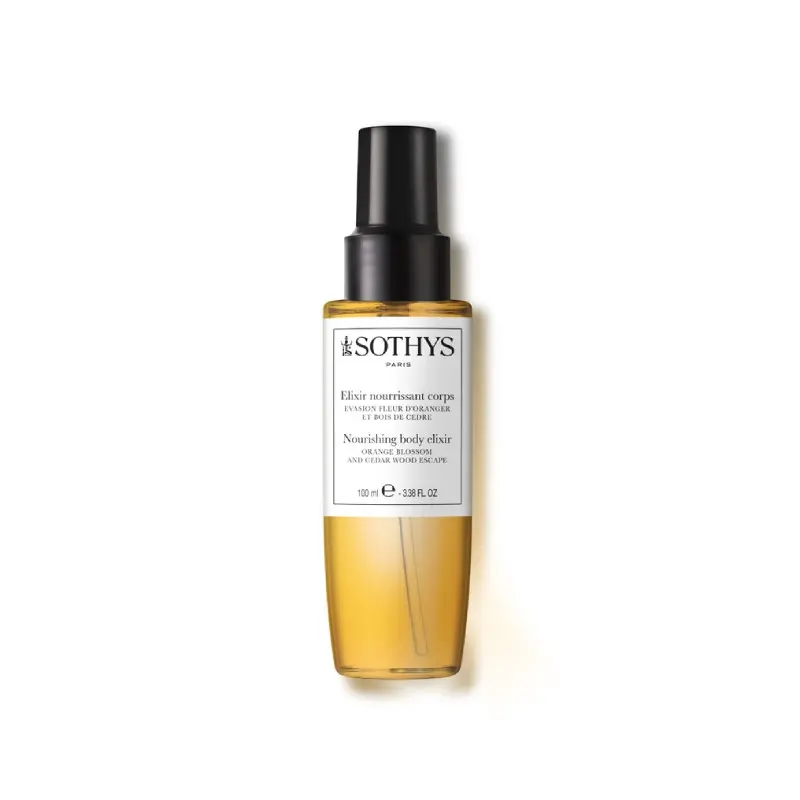 Elixir Nutritivo Corporal Flor de Azahar y Madera de Cedro Sothys