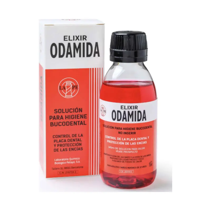 ELIXIR ODAMIDA SOLUCION PARA HIGIENE BUCODENTAL 1 ENVASE 140 ML