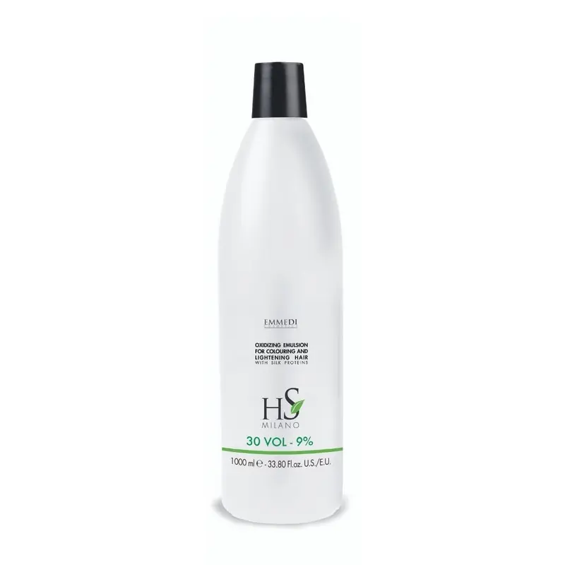 Emulsión Oxidante HS Milano 30 Volúmenes -9% - 1000 ml