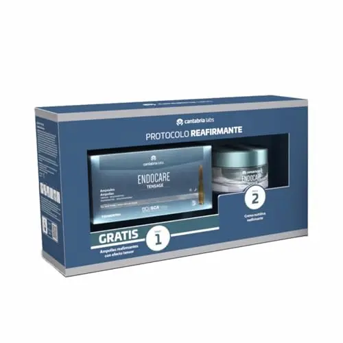 Endocare Tensage Protocolo Reafirmante - Crema 50 ml + 10 Ampollas 2 ml