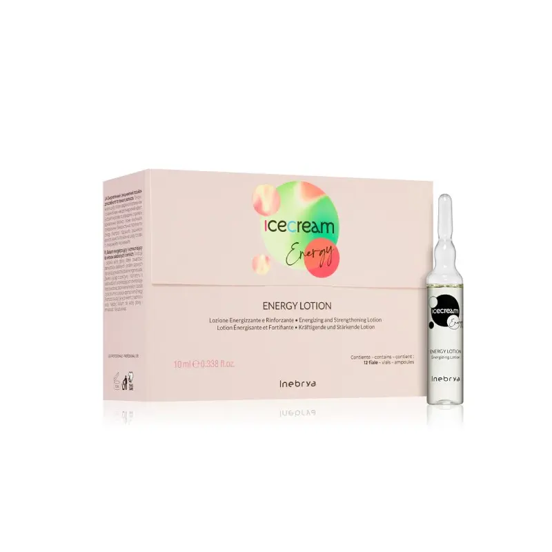 Energy Lotion Ampollas Ice Cream Inebrya