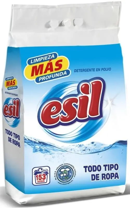 Esil Detergente en Polvo Todo Tipo de Ropa 10K 153D