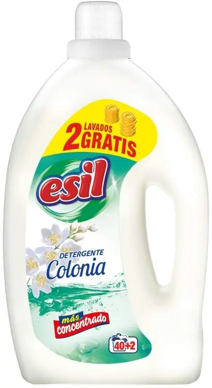 Esil Detergente Líquido Colonia 2,6L 40+2D