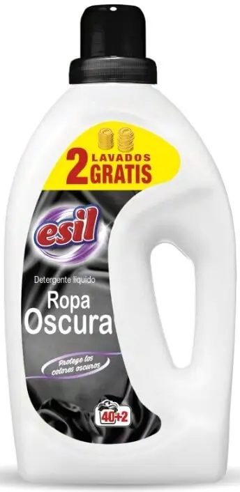 Esil Detergente Líquido Ropa Oscura 2L (42 Dosis) - Protección Total para tus Prendas