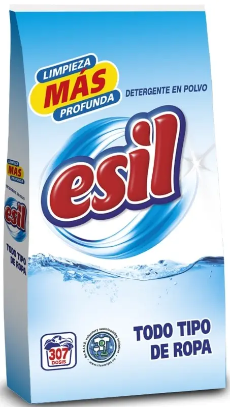 Esil Todo Tipo de Ropa Detergente en Polvo 307D 20Kg