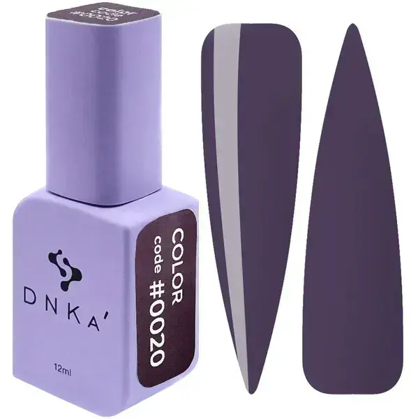 Esmalte de uñas en gel DNKa' Color #0020, 12 ml