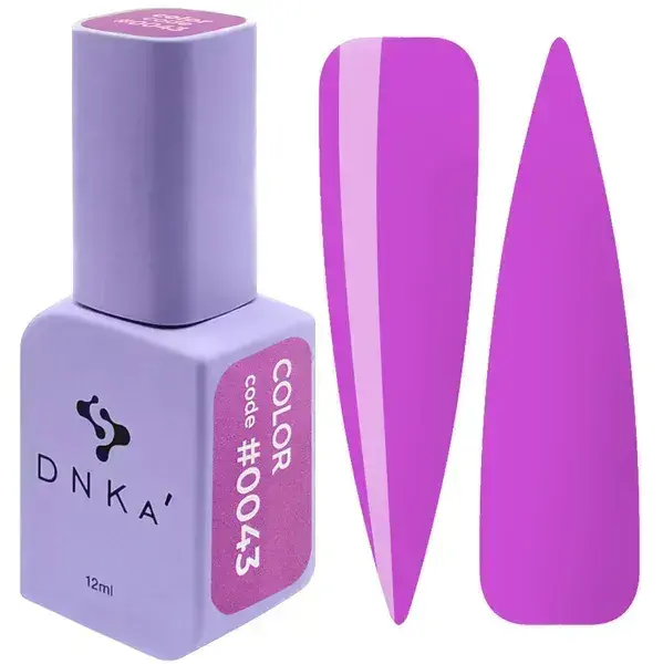 Esmalte de uñas en gel DNKa' Color #0043, 12 ml