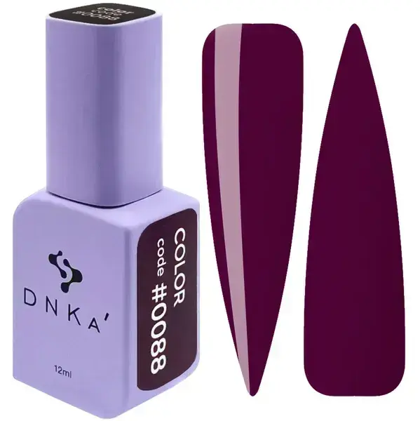 Esmalte de uñas en gel DNKa' Color #0088, 12 ml