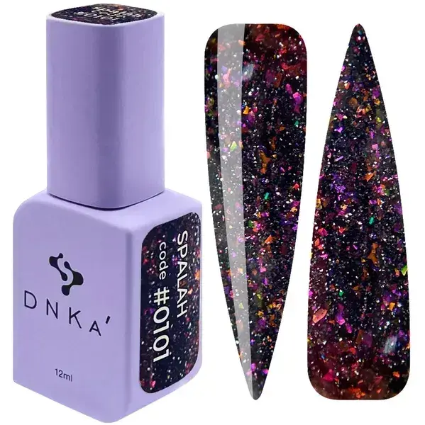 Esmalte de uñas en gel DNKa' Color #0101 Spalah, 12 ml
