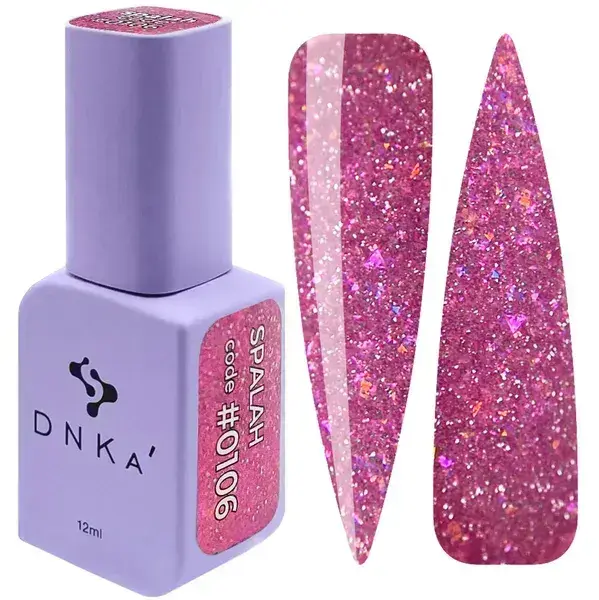 Esmalte de uñas en gel DNKa' Color #0106 Spalah, 12 ml