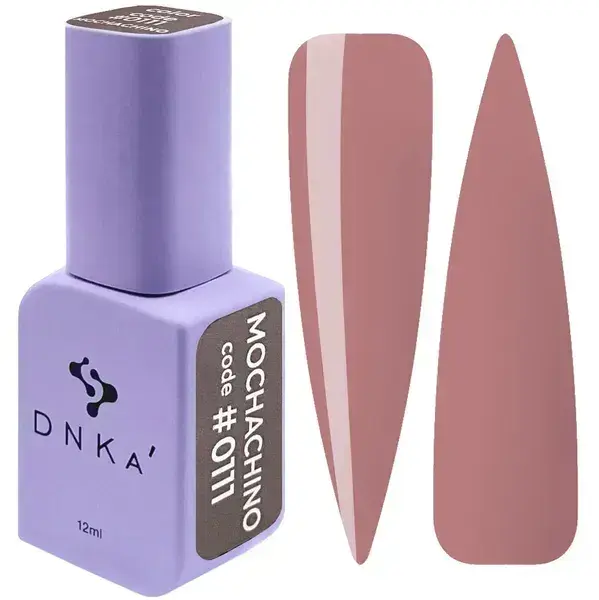 Esmalte de uñas en gel DNKa' Color #0111 Mochachino, 12 ml
