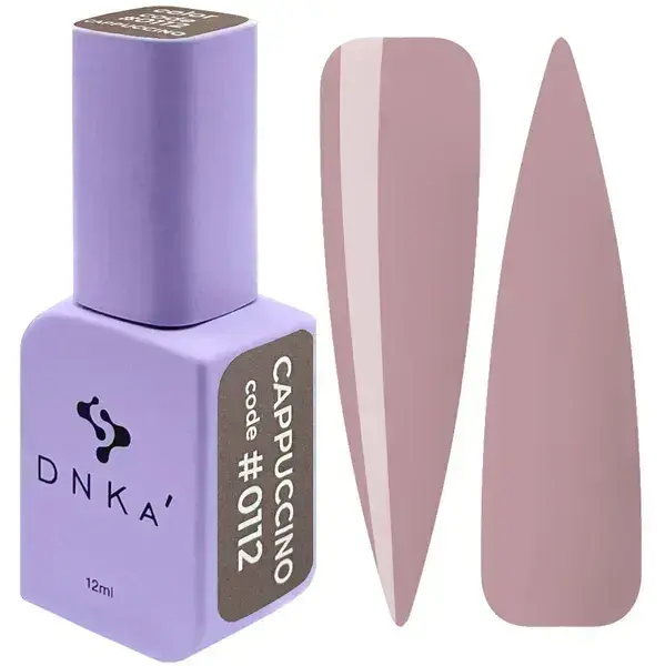 Esmalte de uñas en gel DNKa' Color #0112 Capuchino, 12 ml