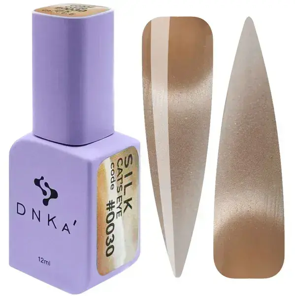 Esmalte de uñas en gel DNKa' Color Cat's Eye #0030 Silk, 12 ml