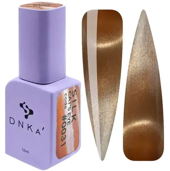 Esmalte de uñas en gel DNKa' Color Cat's Eye #0031 Silk, 12 ml