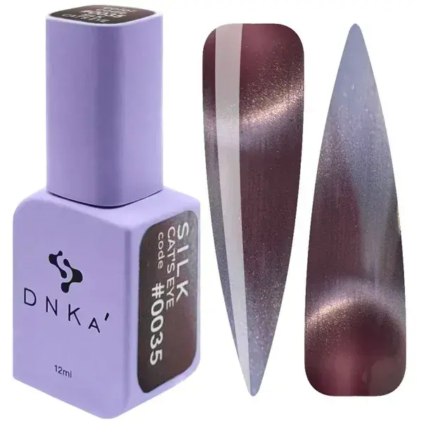 Esmalte de uñas en gel DNKa' Color Cat's Eye #0035 Silk, 12 ml