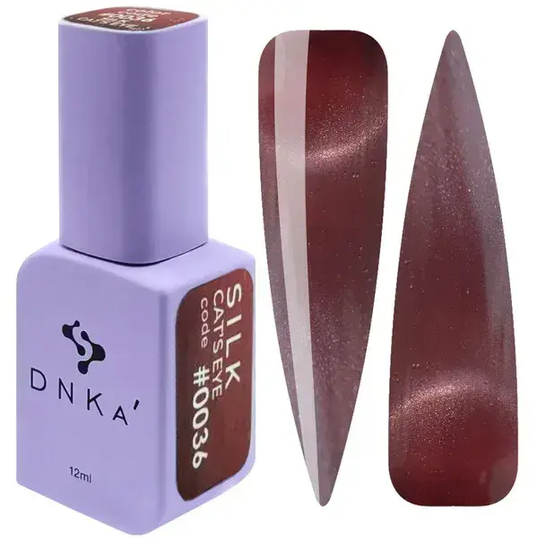 Esmalte de uñas en gel DNKa' Color Cat's Eye #0036 Silk, 12 ml