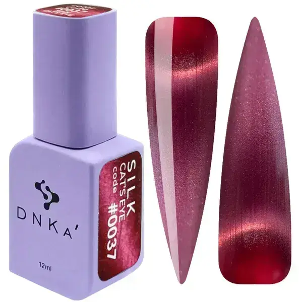 Esmalte de uñas en gel DNKa' Color Cat's Eye #0037 Silk, 12 ml