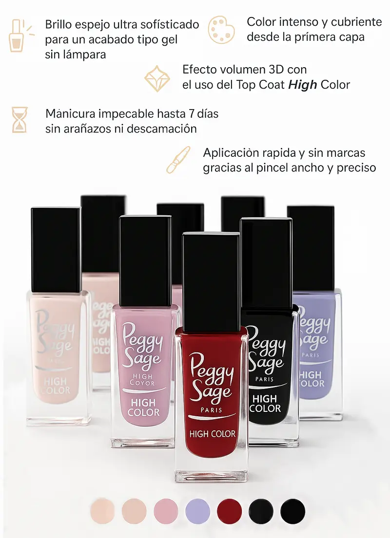Esmalte de uñas HIGH COLOR