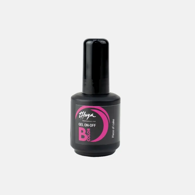 Esmalte Permanente Gel On- Off B- Color Piece Of Cake - Thuya
