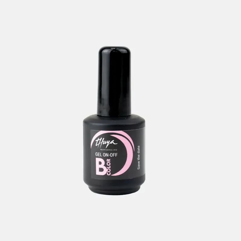 Esmalte Permanente Gel On- Off B- Color Save The Date - Thuya