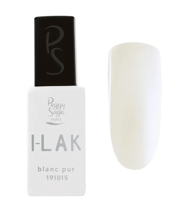 Esmalte semipermanente I-LAK 11 ml - blanc pur