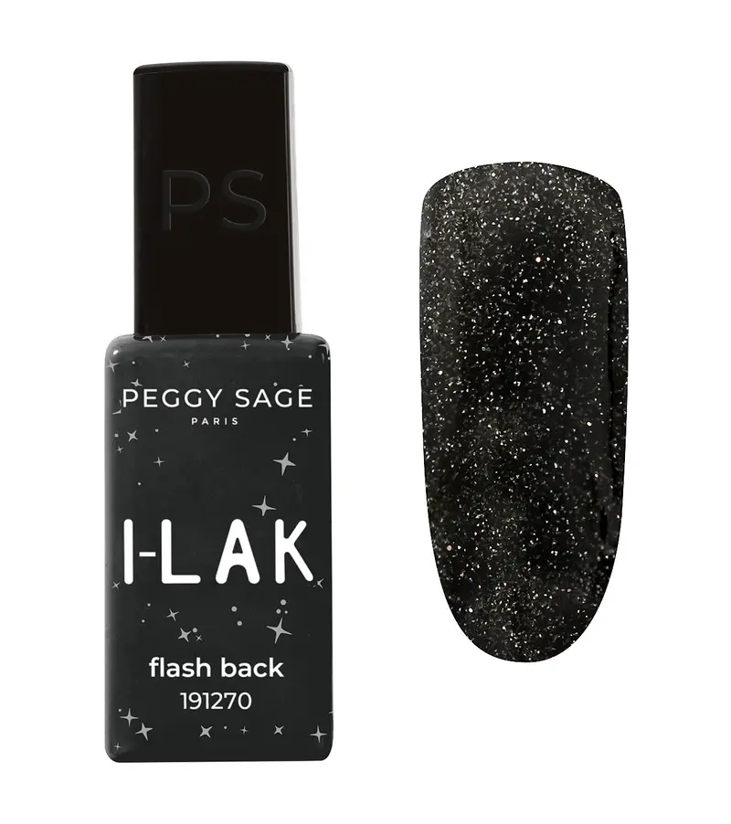 Esmalte semipermanente I-LAK - Flash Black