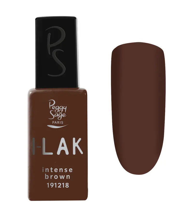 Esmalte semipermanente I-LAK - intense brown