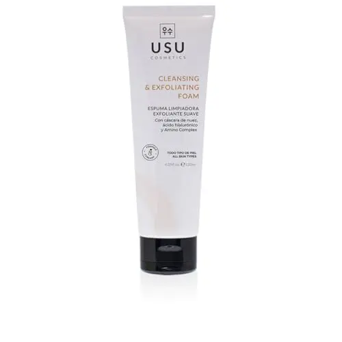 Espuma Limpiadora Facial Exfoliante Suave 120 ml - USU Cosmetics