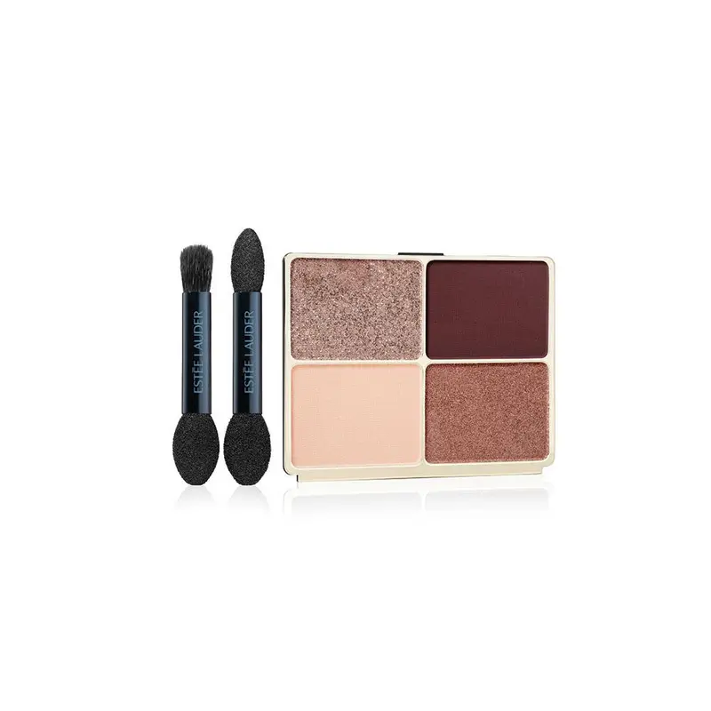 Estee lau. eyeshadow quads aubergine rec
