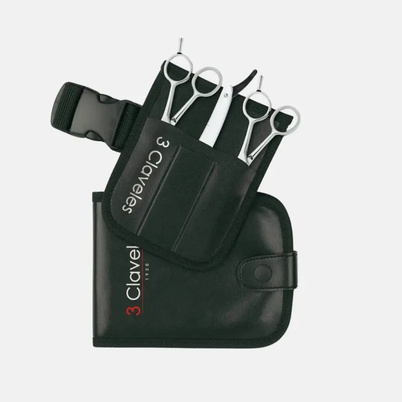 Estuche 2 Tijeras Skool 5,5" y Navaja - 3 Claveles