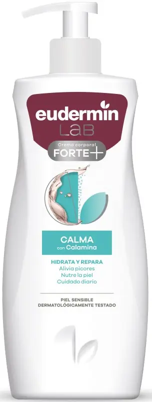 Eudermin Lab Crema Corporal Forte+ Calma con Calamina 400 ml