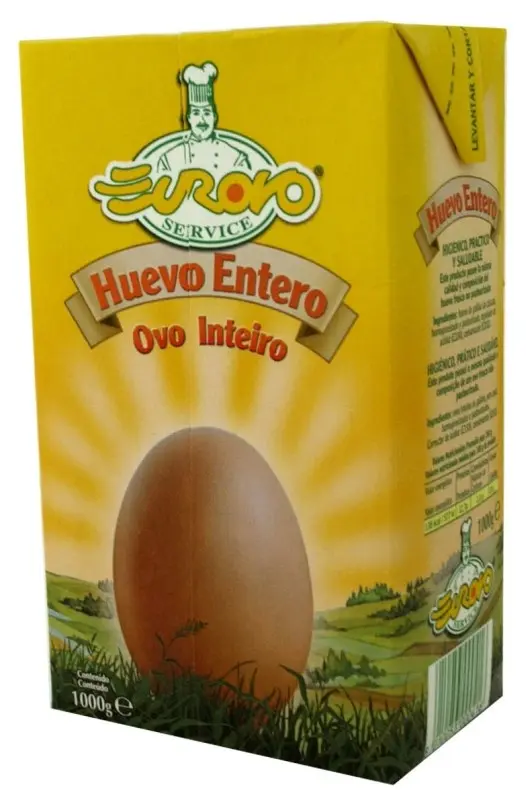 Eurovo Huevo Líquido Entero Pasteurizado 1kg