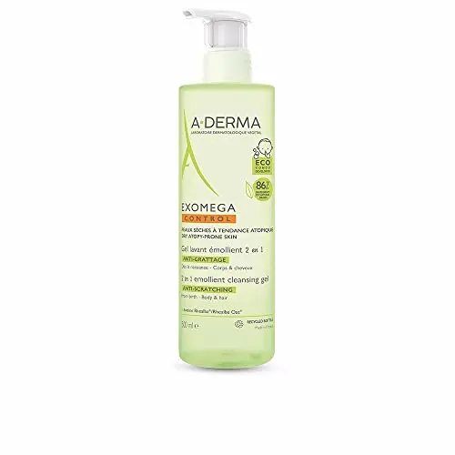 EXOMEGA CONTROL Gel Emoliente 2en1 - Limpiador Calmante 500ml