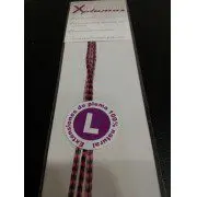 Extensión pluma. 3 Uds. Talla L. Rosa