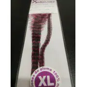 Extensión pluma. 3 Uds. Talla XL. Fucsia