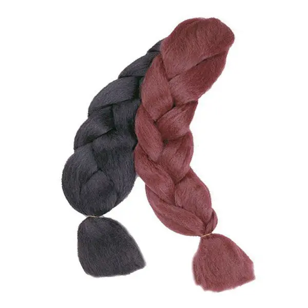 Extensiones Fibra Kanekalon. 120 cms.