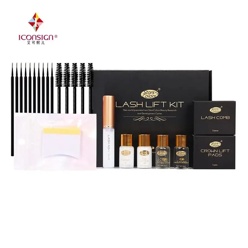 Eyelash niza and nutre Kit STARS COLORS