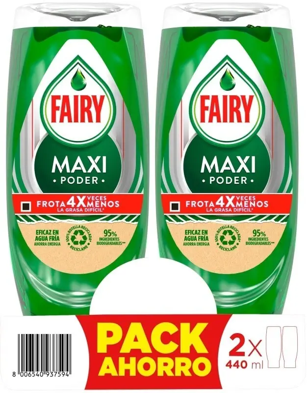 Fairy Maxipoder DP Pack 2 x 40Ml