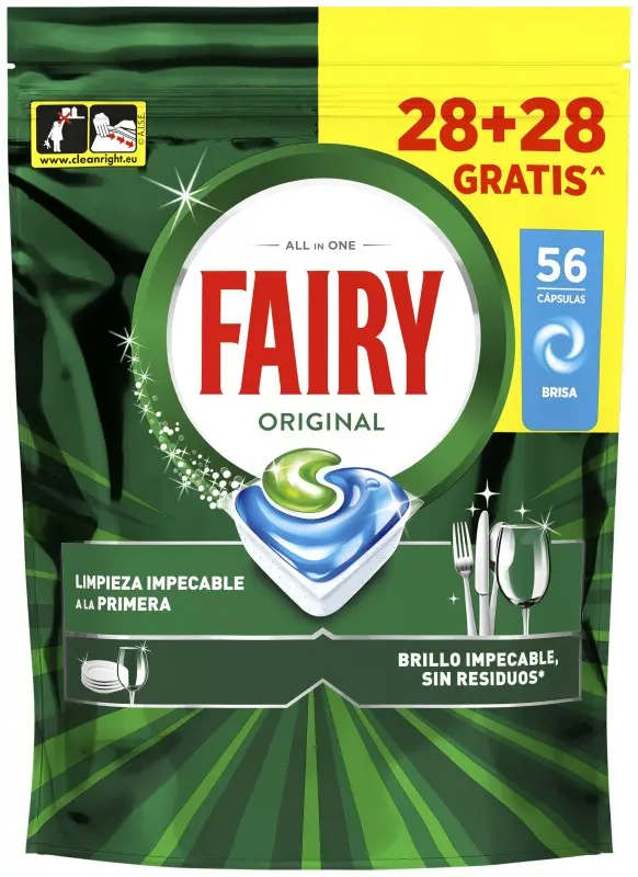 Fairy Original All in One Caps 56 cápsulas