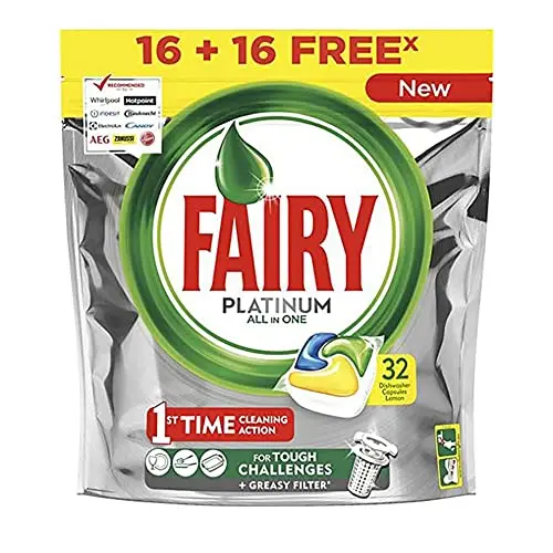FAIRY Ultra Plus Original Lavavavajillas 24 Cápsulas - Platinum Plus